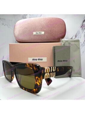 Miu Miu | Accessories | New Miu Miu Sunglasses Brown  display picture 1